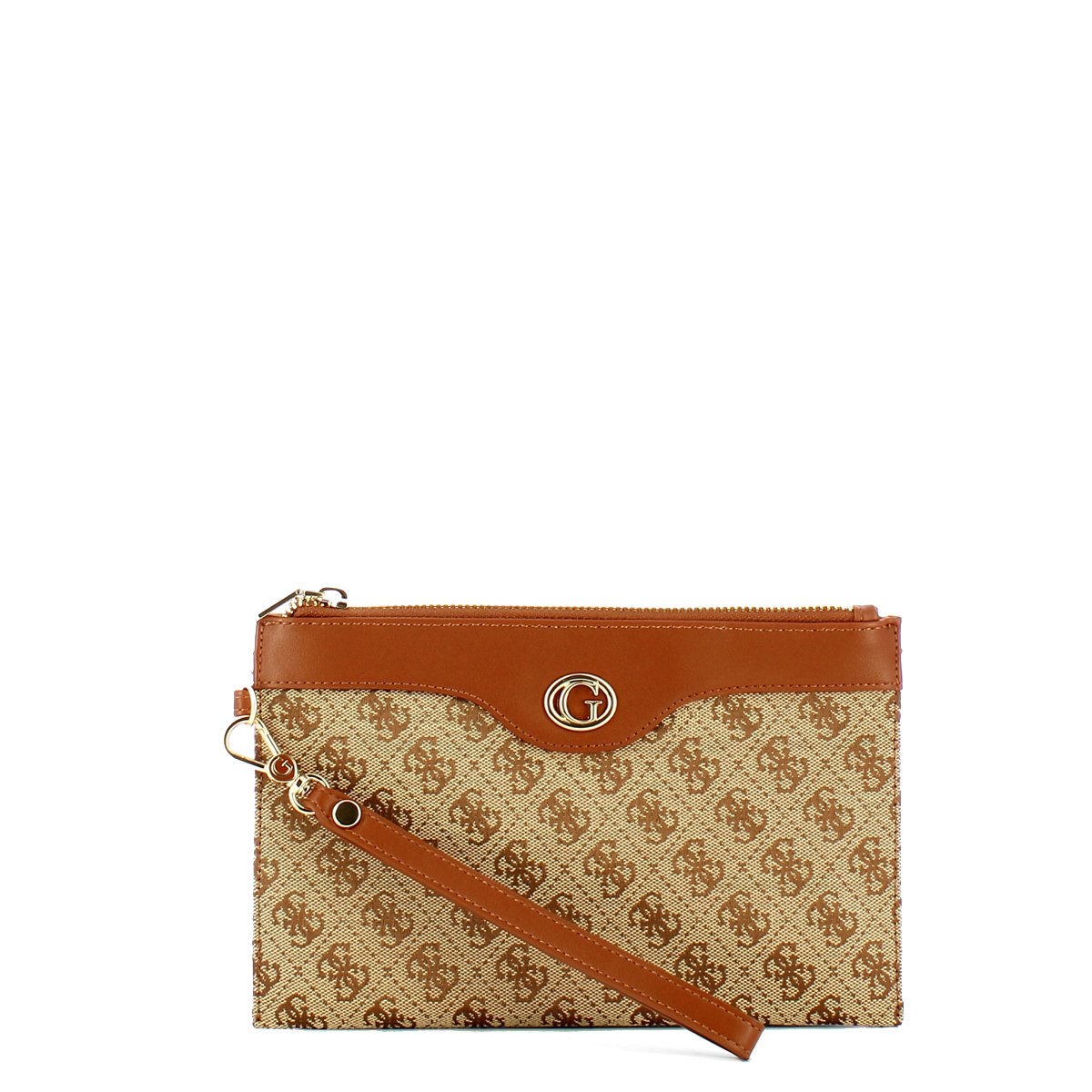 Guess Pochette logata Brown - 1