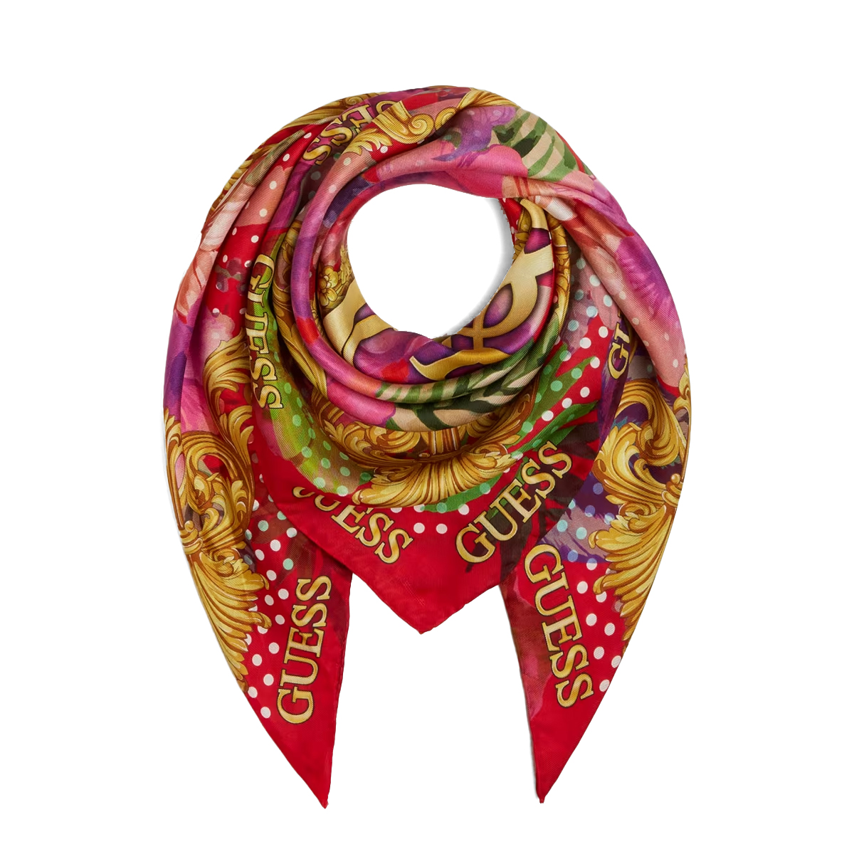 Guess Foulard Noelle Red - 2