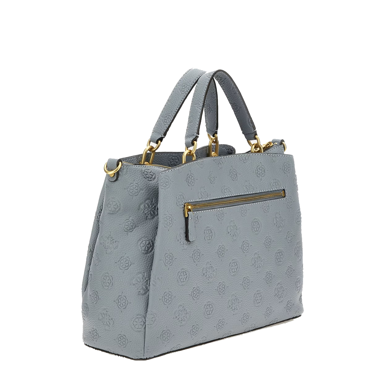 Guess Borsa a mano Izzy Peony Light Denim Logo - 2