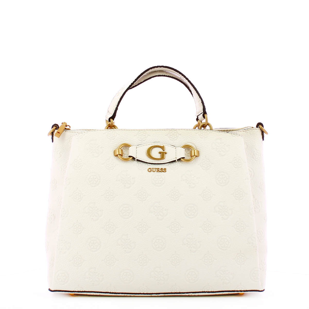 Guess Borsa a mano Izzy Peony Stone Logo - 1