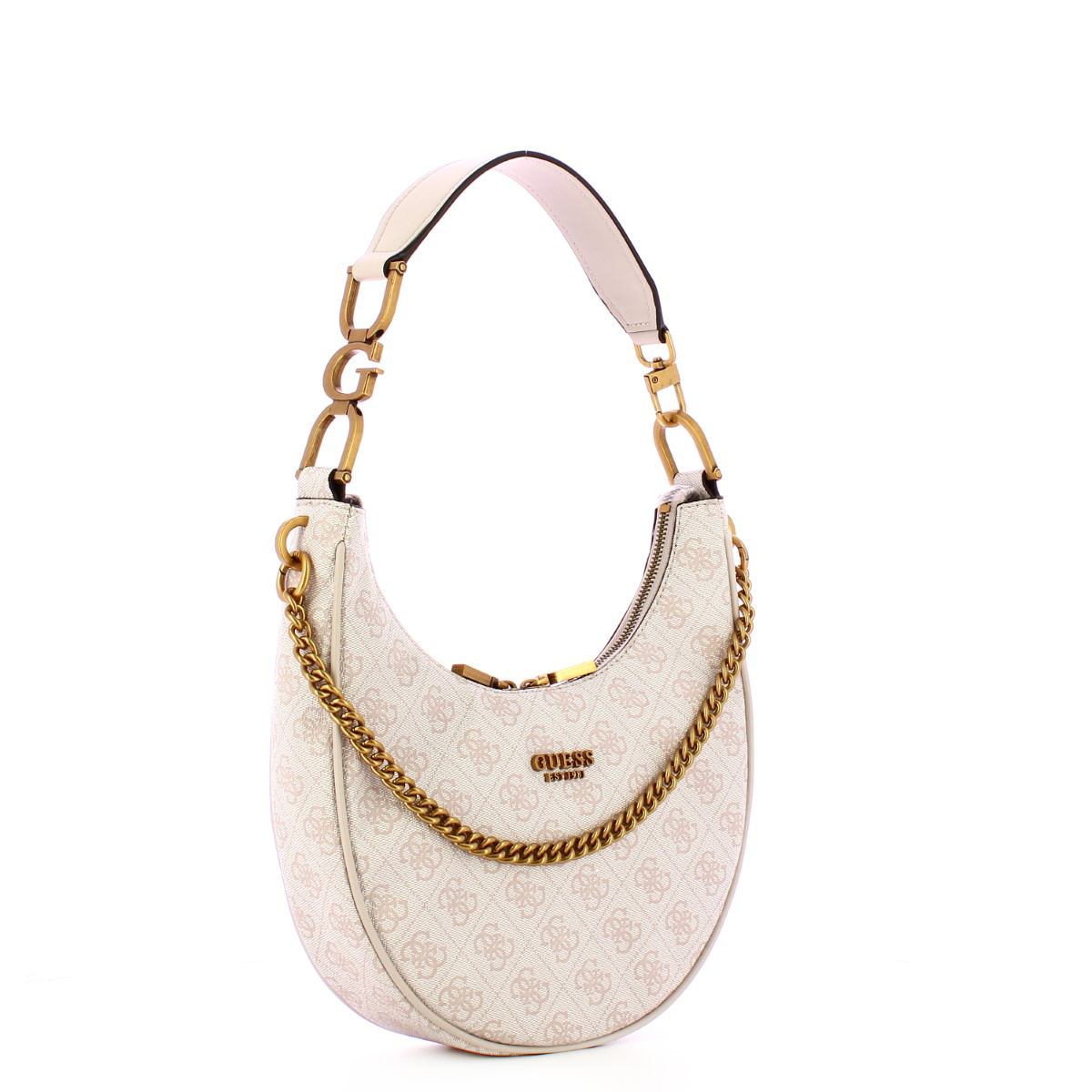 Guess Hobo Bag Dagan Dove Logo - 2