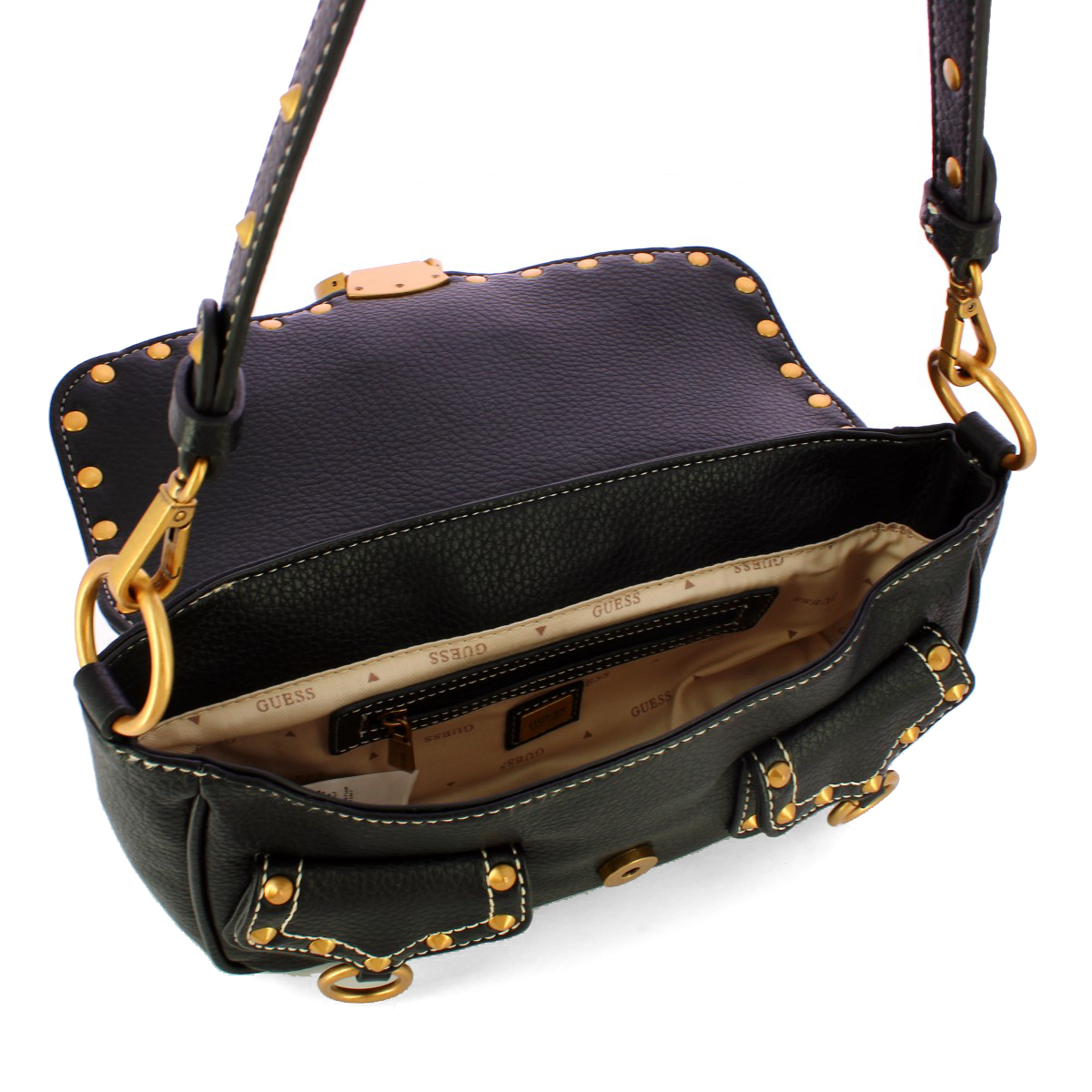 Guess Borsa a spalla Sardinia Vintage Black - 5