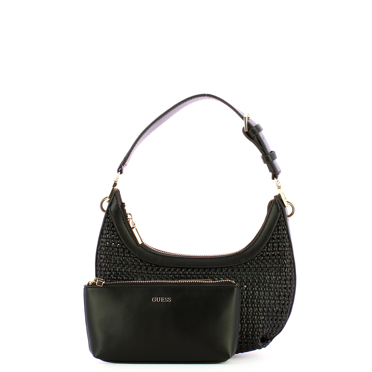 Guess Mini Borsa a mano Emelda Black - 5