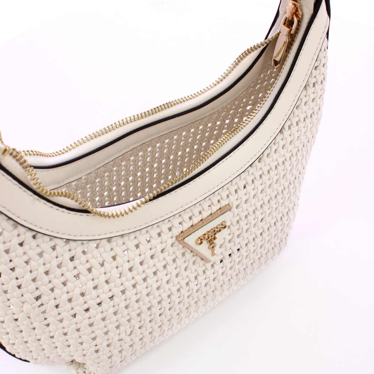 Guess Mini Borsa a mano Emelda White - 6