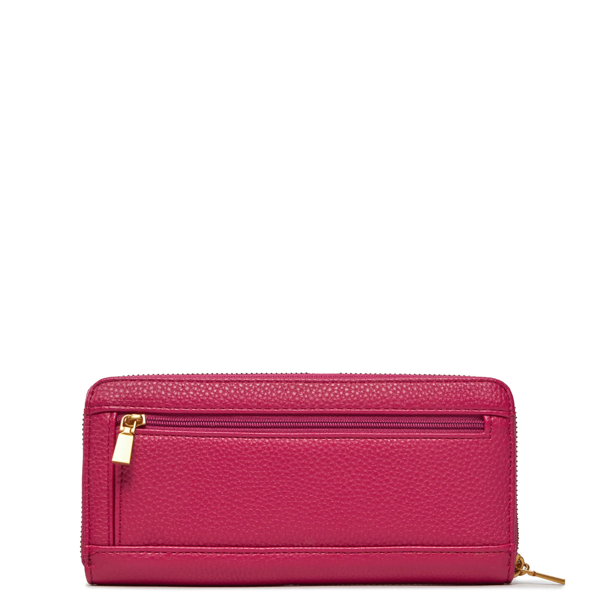 Guess Portafoglio Laryn Zip Around Fuchsia - 2