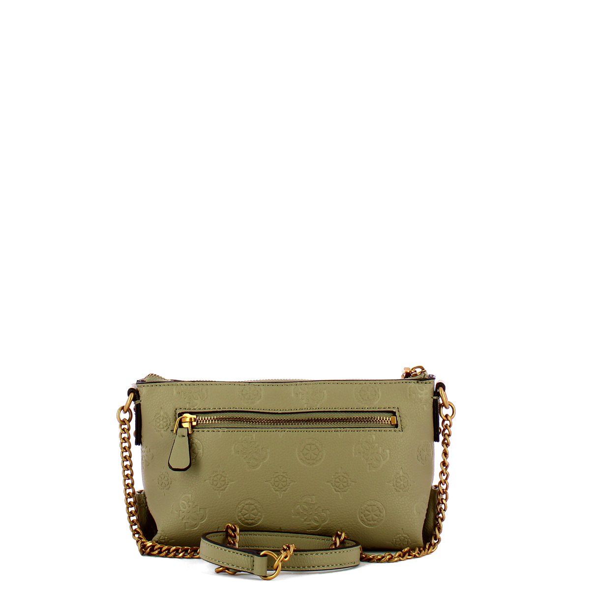 Guess Mini Borsa a tracolla Helaina logata Sage - 3