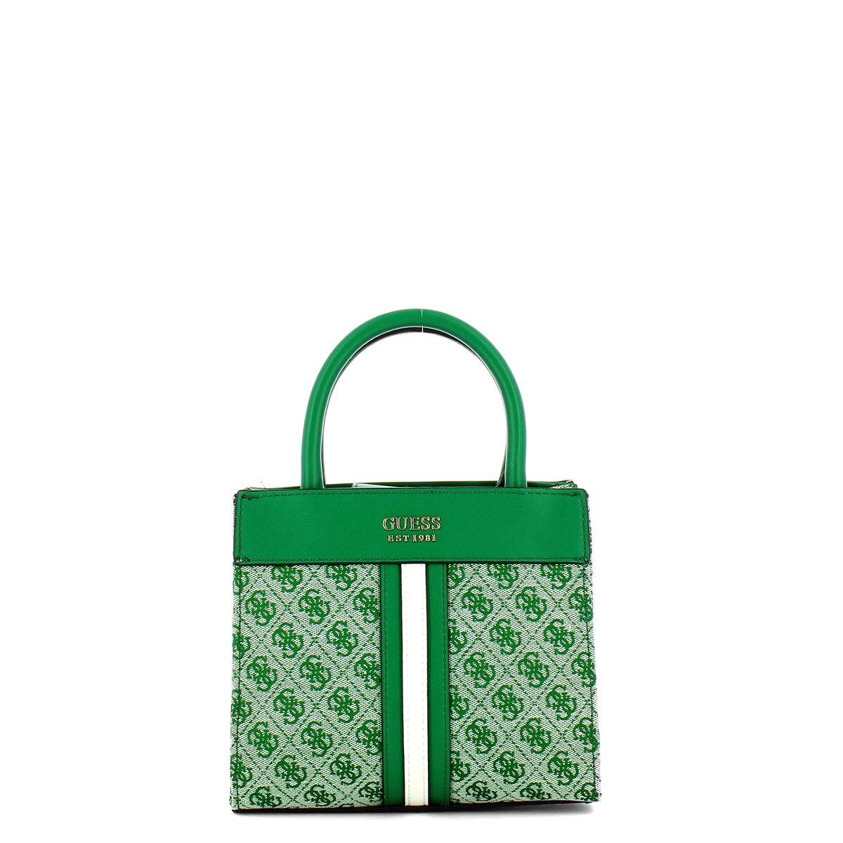 Guess Mini Borsa a mano Kasinta logata Green - 1