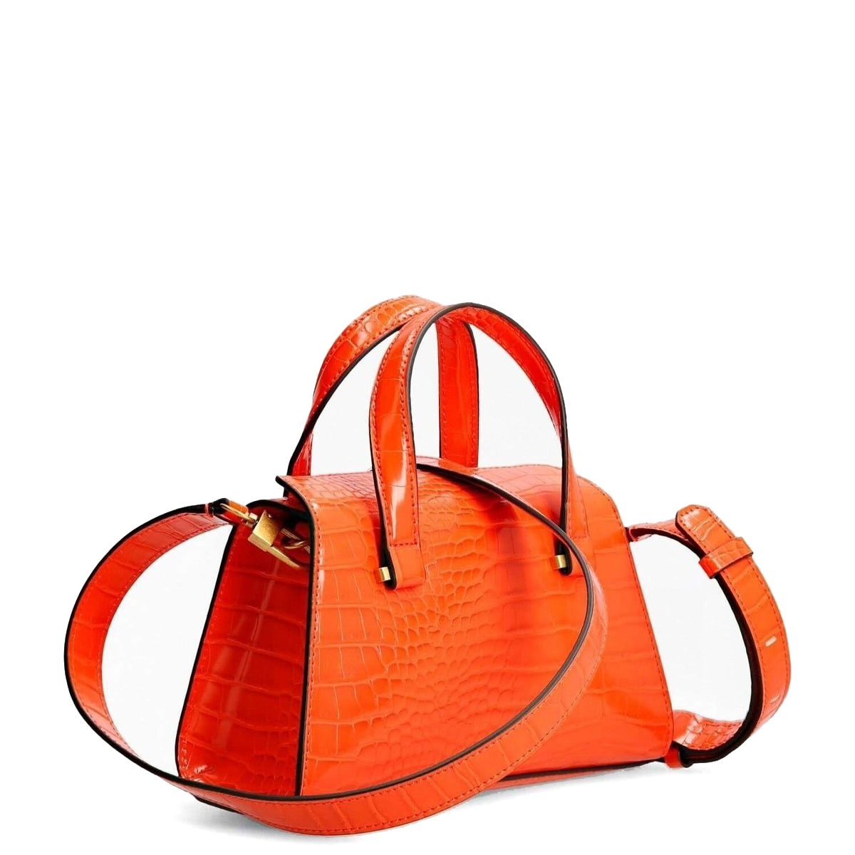 Guess Mini Borsa a mano Stephi Cocco Spice Orange - 2