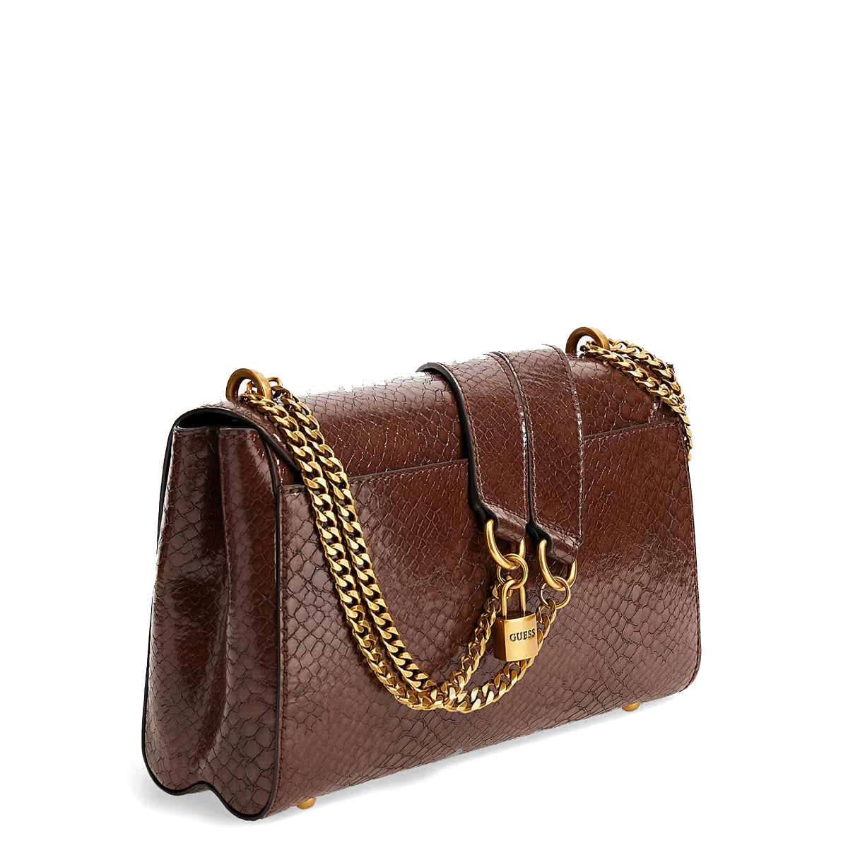 Guess Borsa a spalla Katey Cocco Chocolate - 2