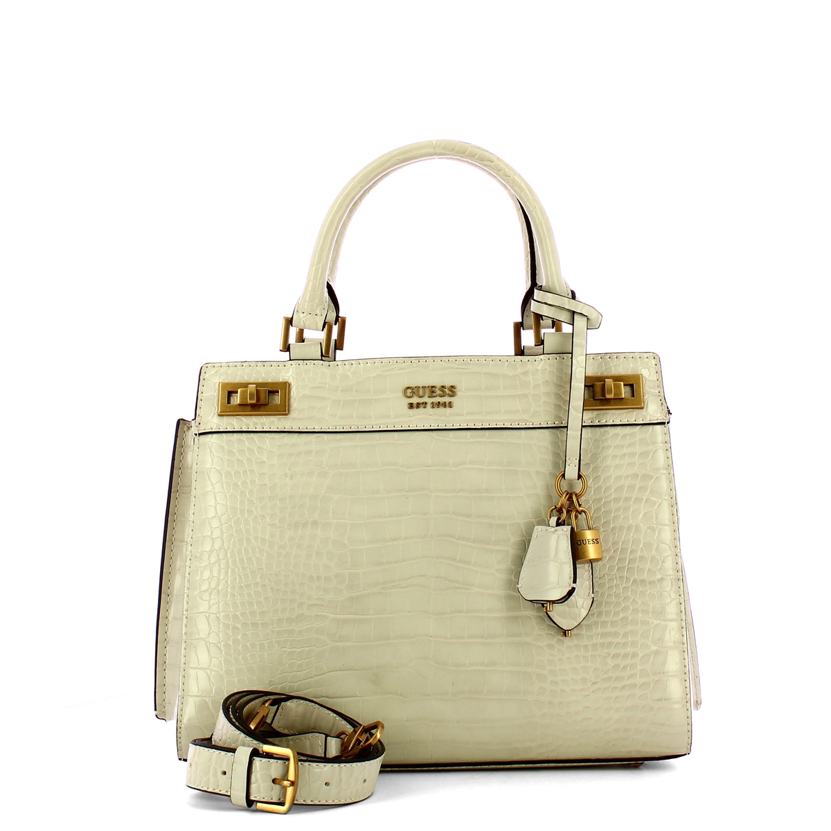 Guess Borsa a mano Katey Cocco Eggshell - 4