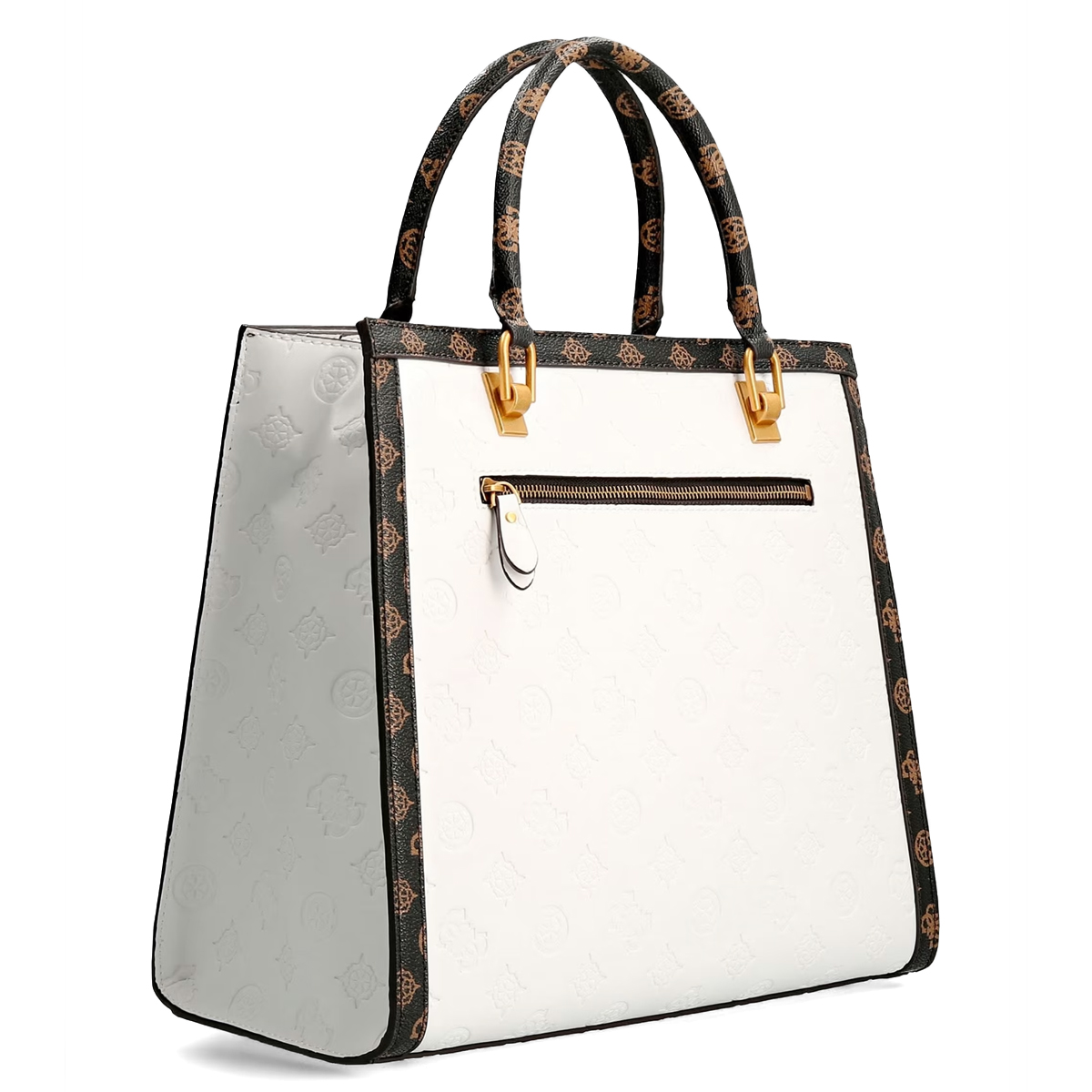 Guess Borsa a mano Abey White Logo Multi - 2