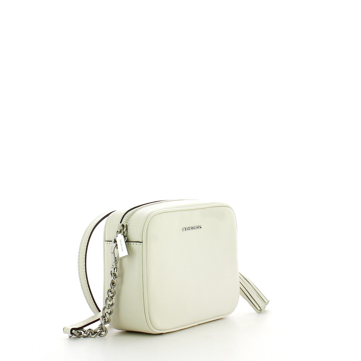 Michael Kors Borsa a tracolla Ginny Optic White - 2