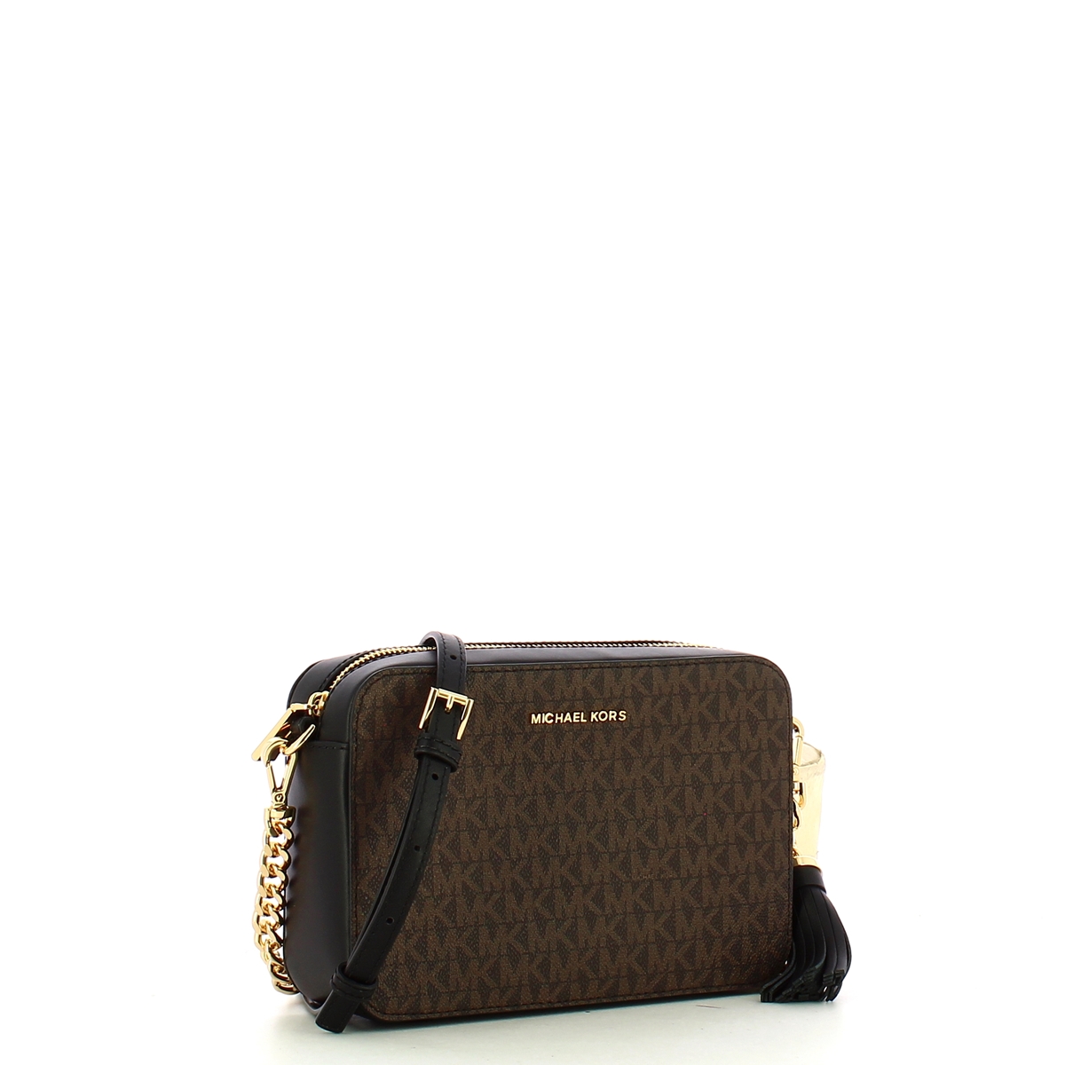 Michael Kors Borsa a tracolla Ginny Brown Black - 2