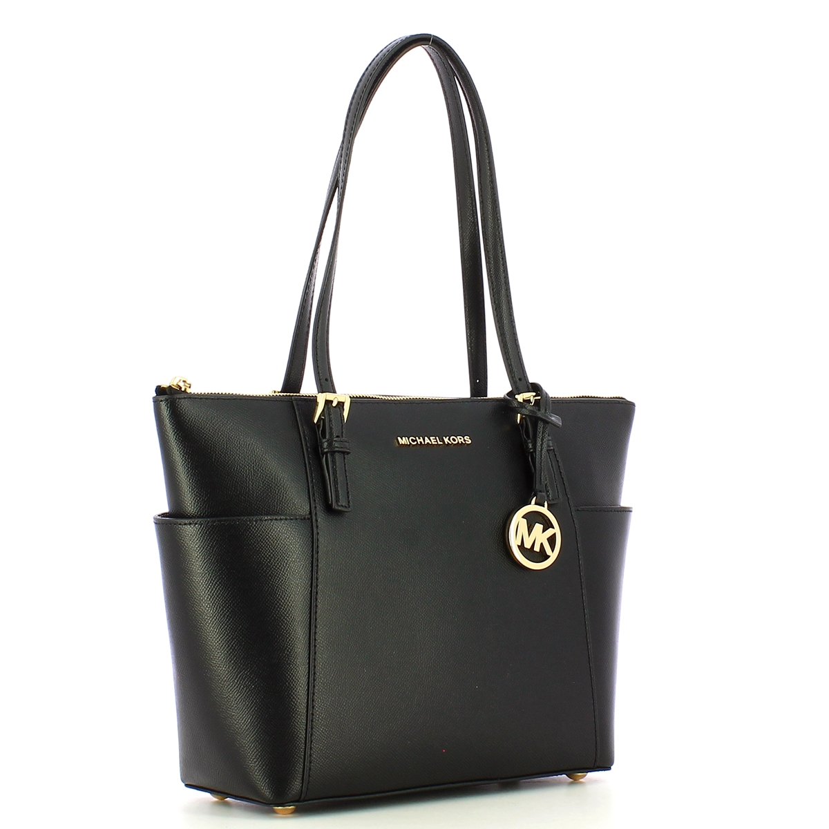 Michael Kors Borsa a spalla Jet Set Gold Black - 2