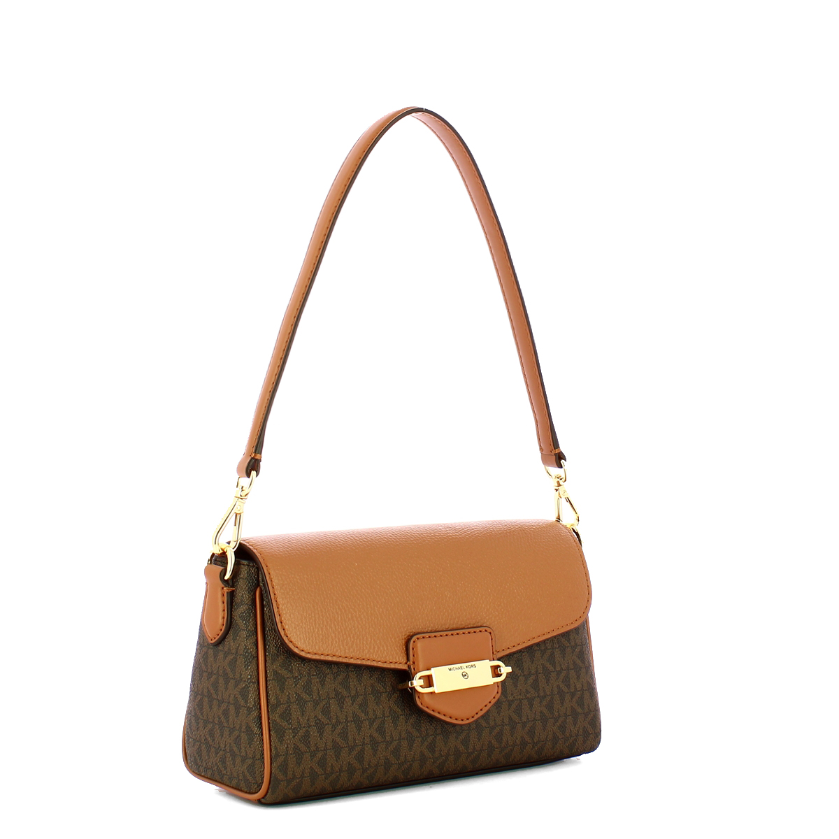 Michael Kors Borsa a spalla Small Fleur logata Bronze Acorn - 2