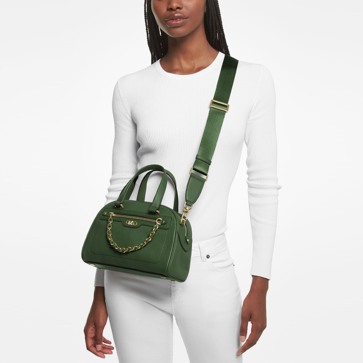 Michael Kors Borsa a mano Williamsburg Small Amazzonia - 4