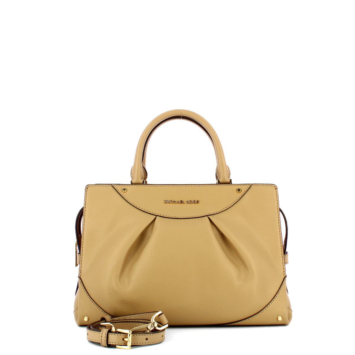 Michael Kors Borsa a mano Enzo Medium Camel - 4