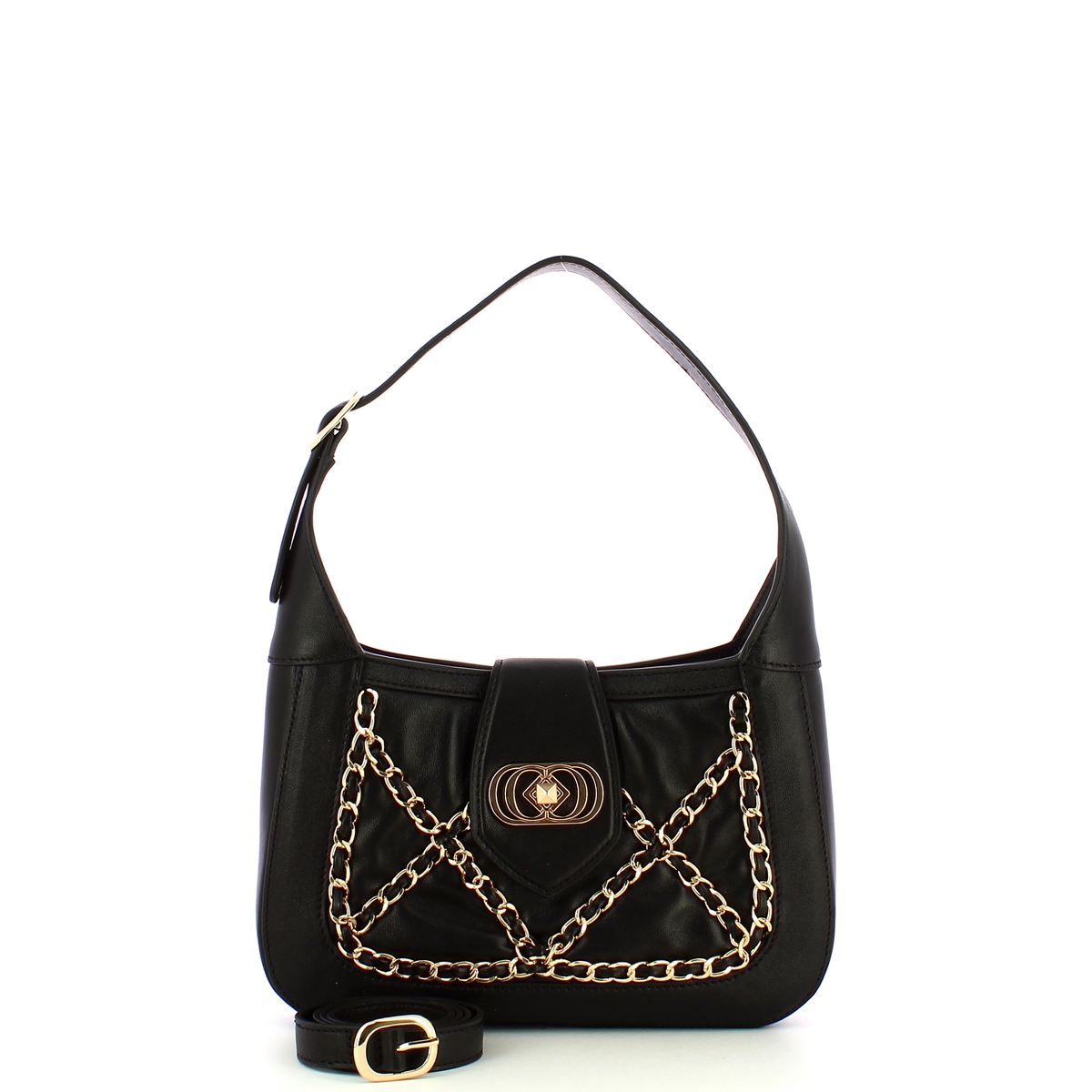 La Carrie Borsa a spalla Chain Charlotte Black - 4