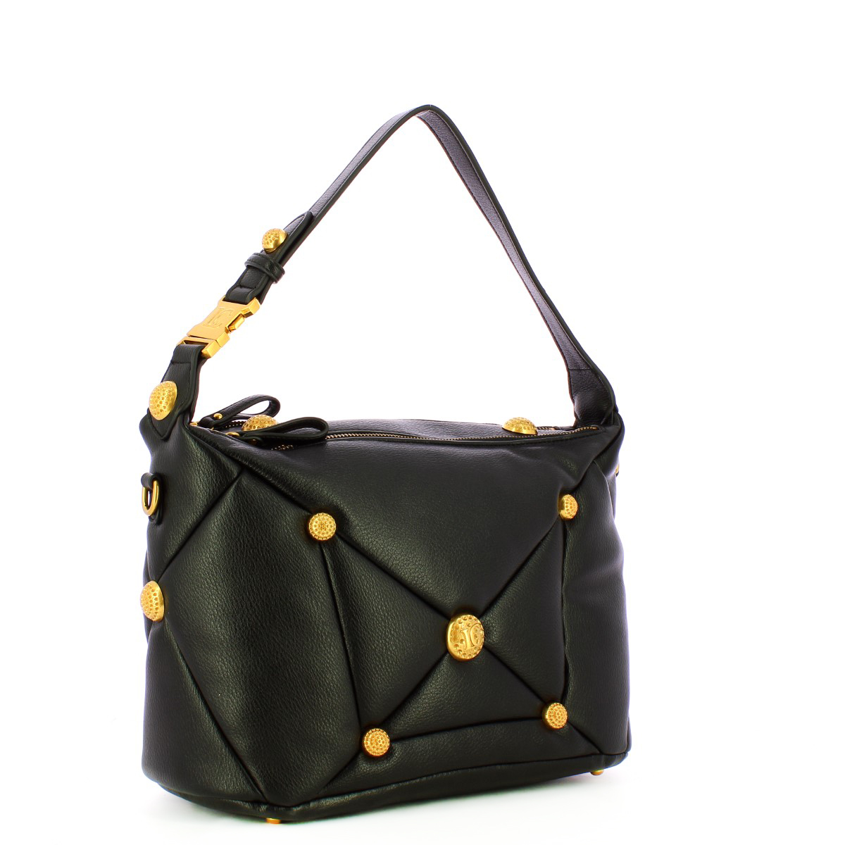 La Carrie Hobo Bag Stud Black - 2