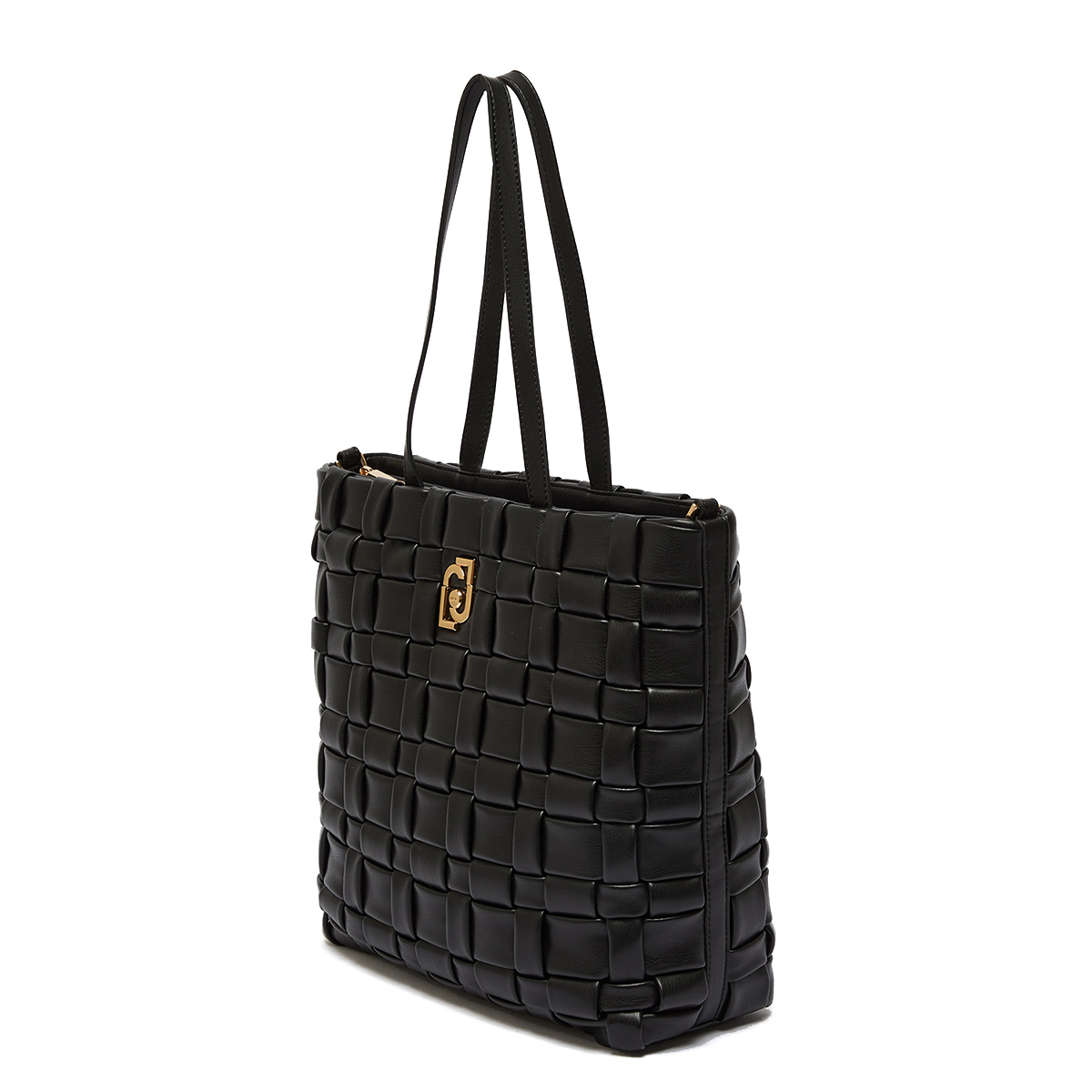 Liu Jo Shopping bag intrecciata ecosostenibile Black - 2