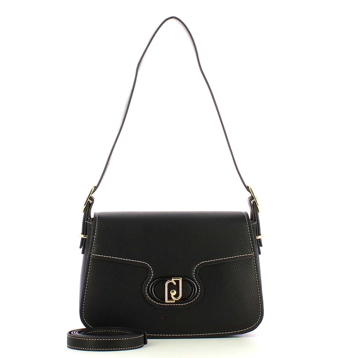 Liu Jo Borsa a spalla Ecosostenibile Black - 4