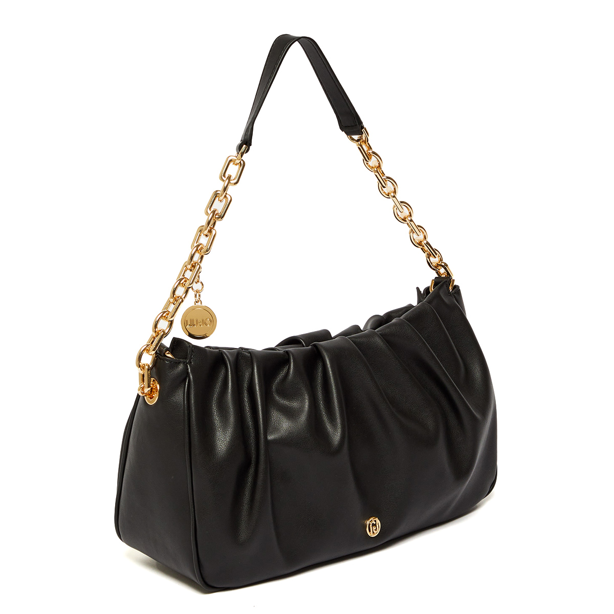 Liu Jo Hobo Bag Ecosostenibile con catena Black - 2