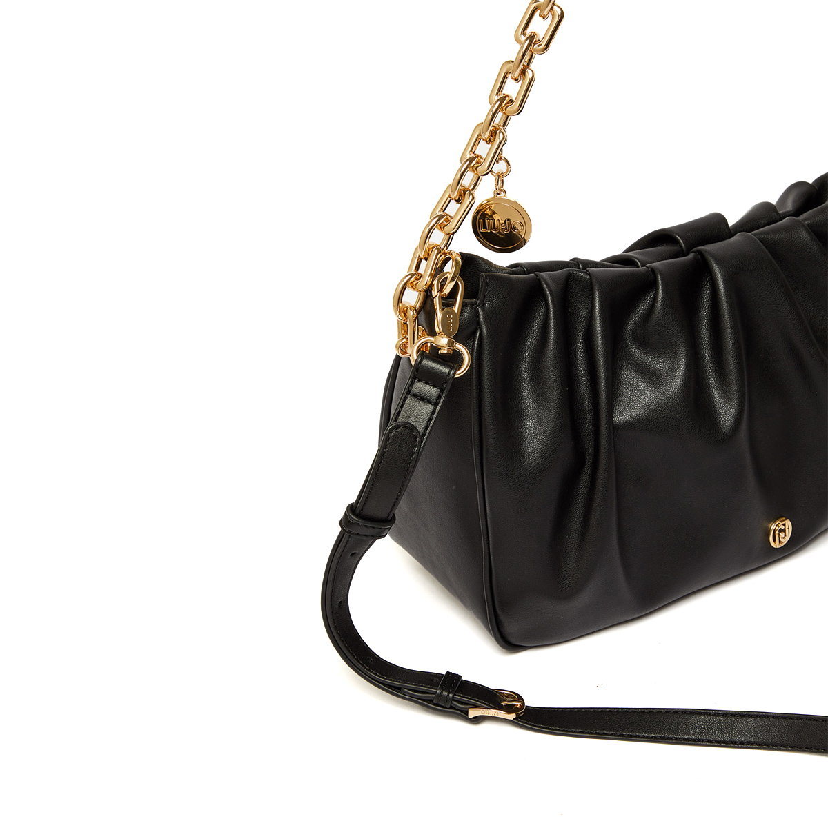 Liu Jo Hobo Bag Ecosostenibile con catena Black - 4