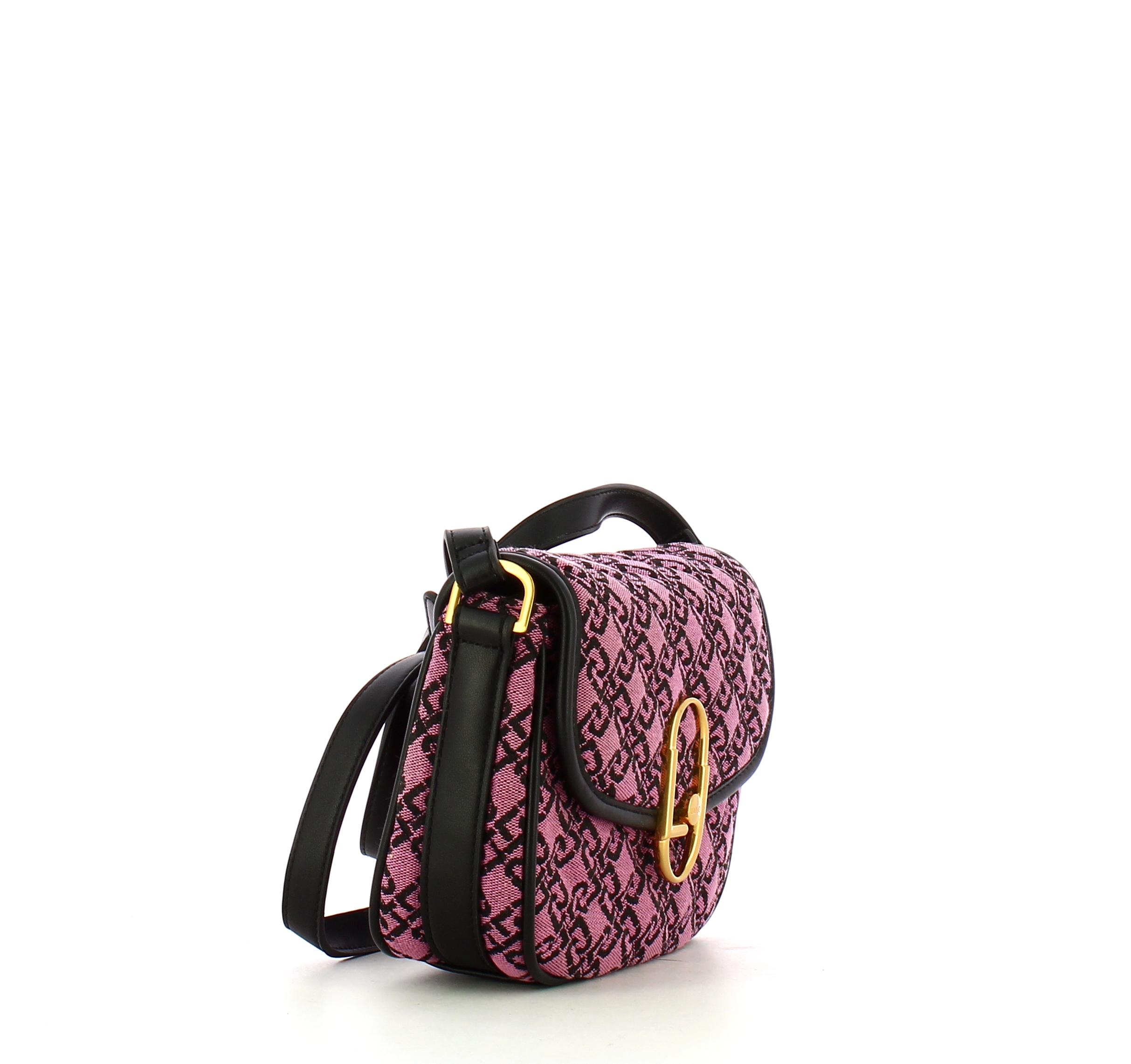 Liu Jo Borsa a tracolla logata Dark Rose - 2