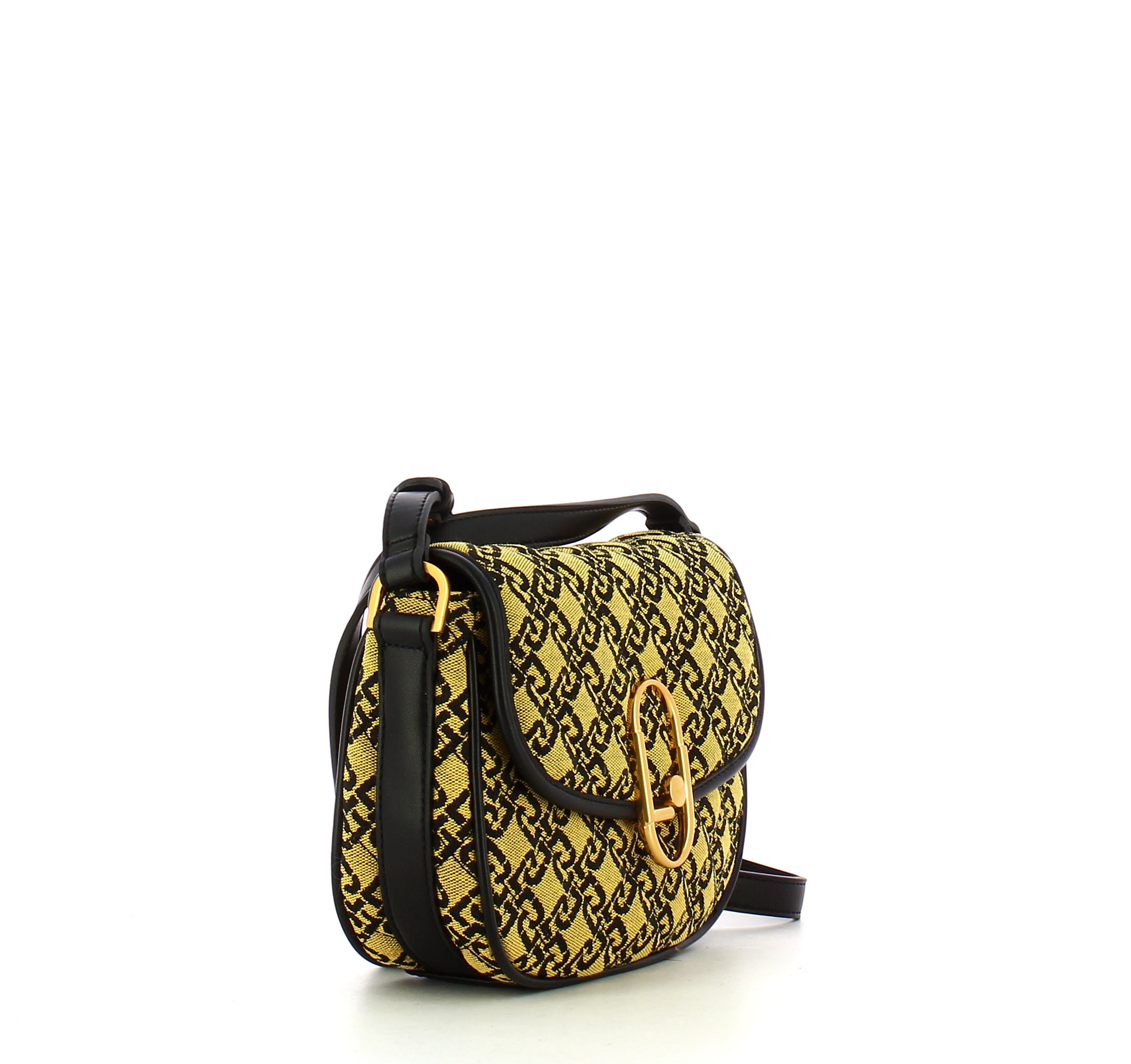 Liu Jo Borsa a tracolla logata Light Yellow - 2