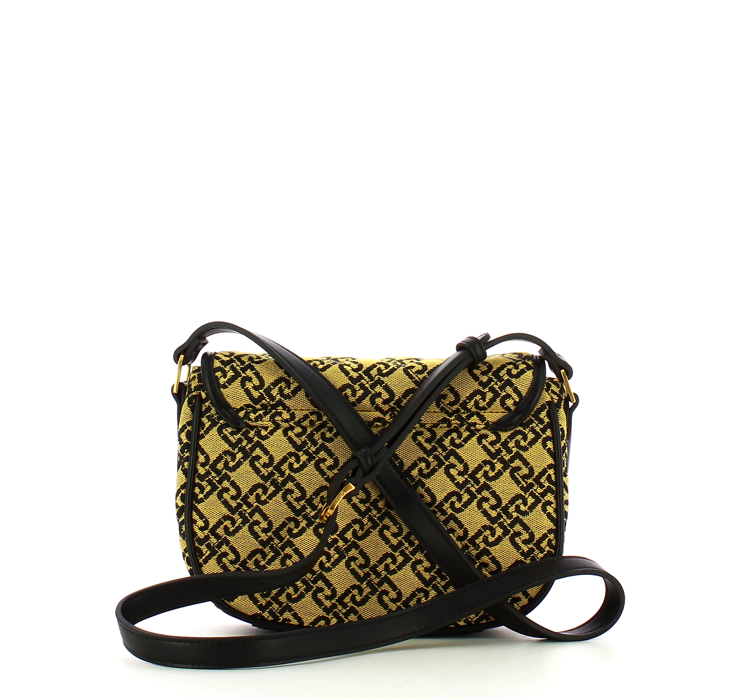 Liu Jo Borsa a tracolla logata Light Yellow - 3