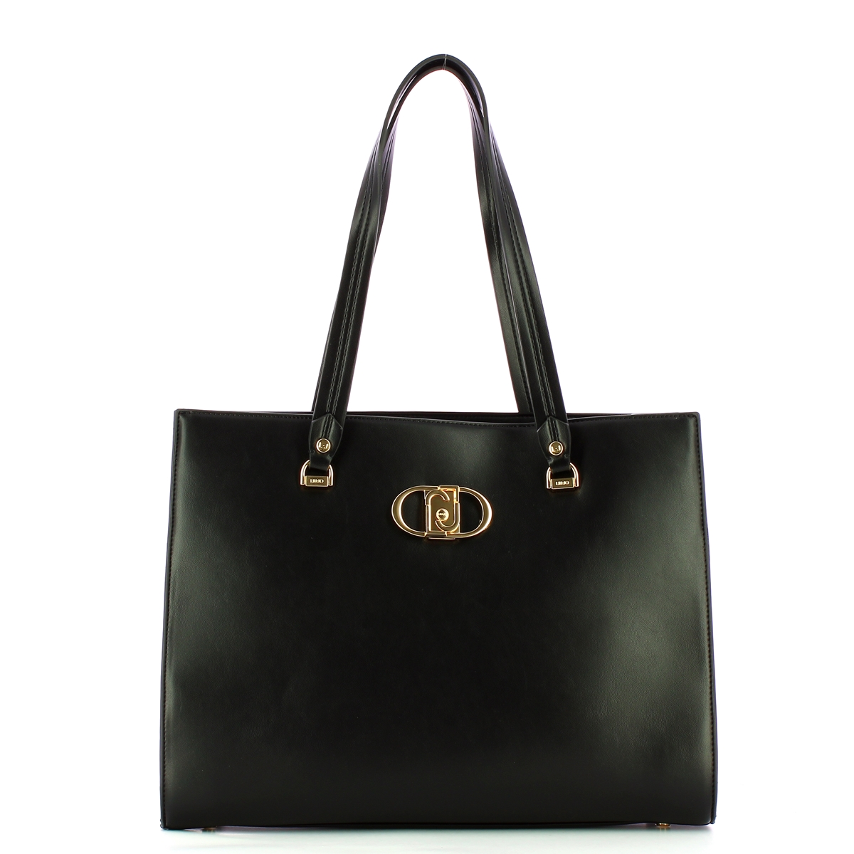 Liu Jo Shopper Ecosostenibile con logo Nero - 1