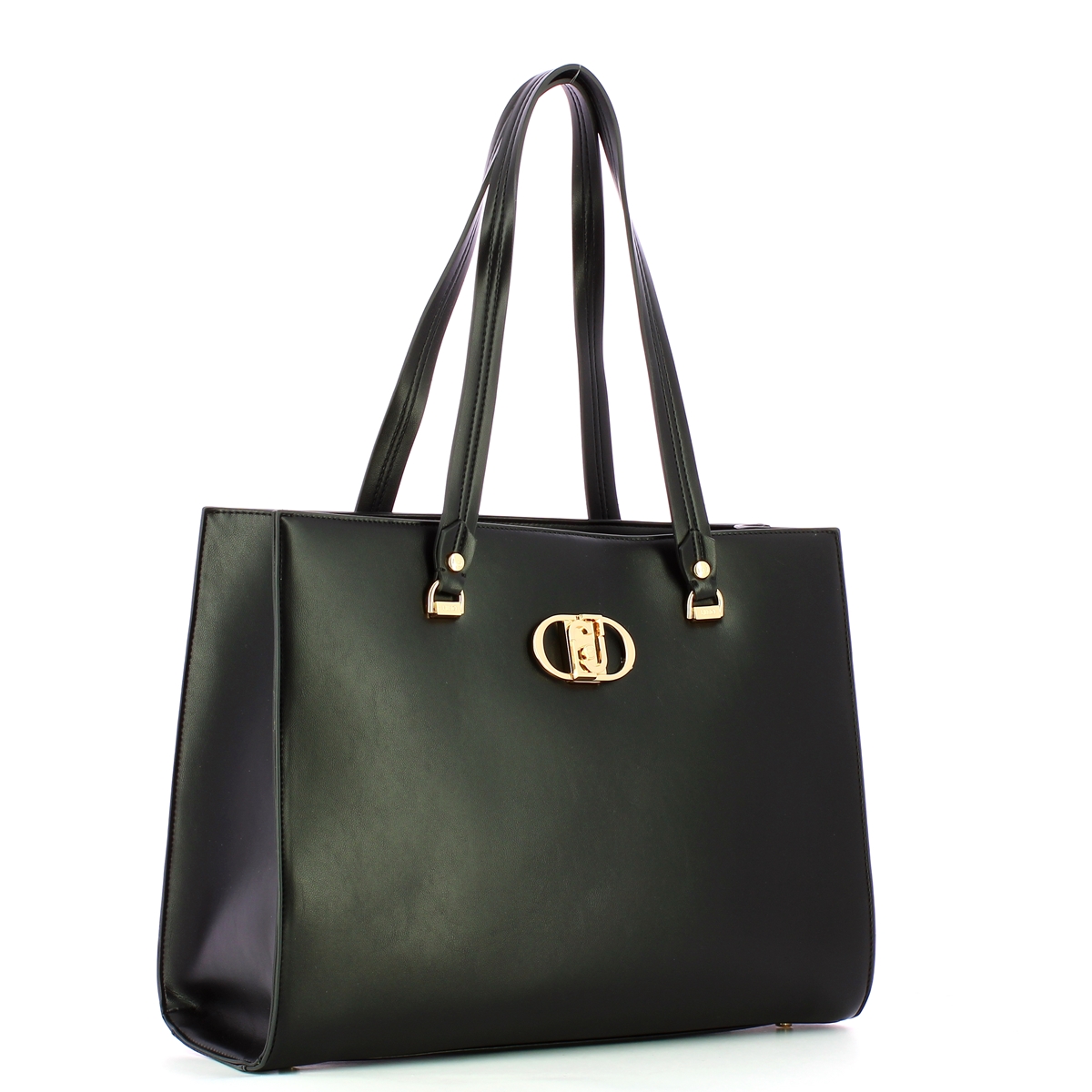 Liu Jo Shopper Ecosostenibile con logo Nero - 2