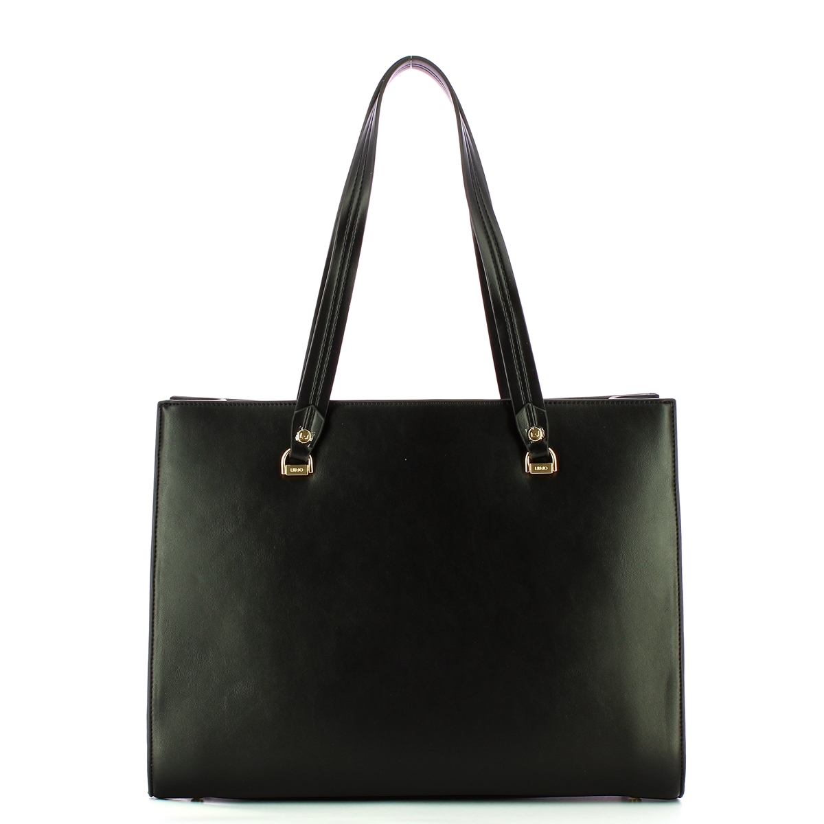 Liu Jo Shopper Ecosostenibile con logo Nero - 3