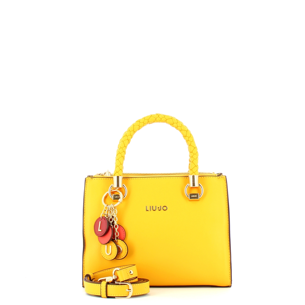 Liu Jo Borsa a mano Small con charm Dark Gold - 4