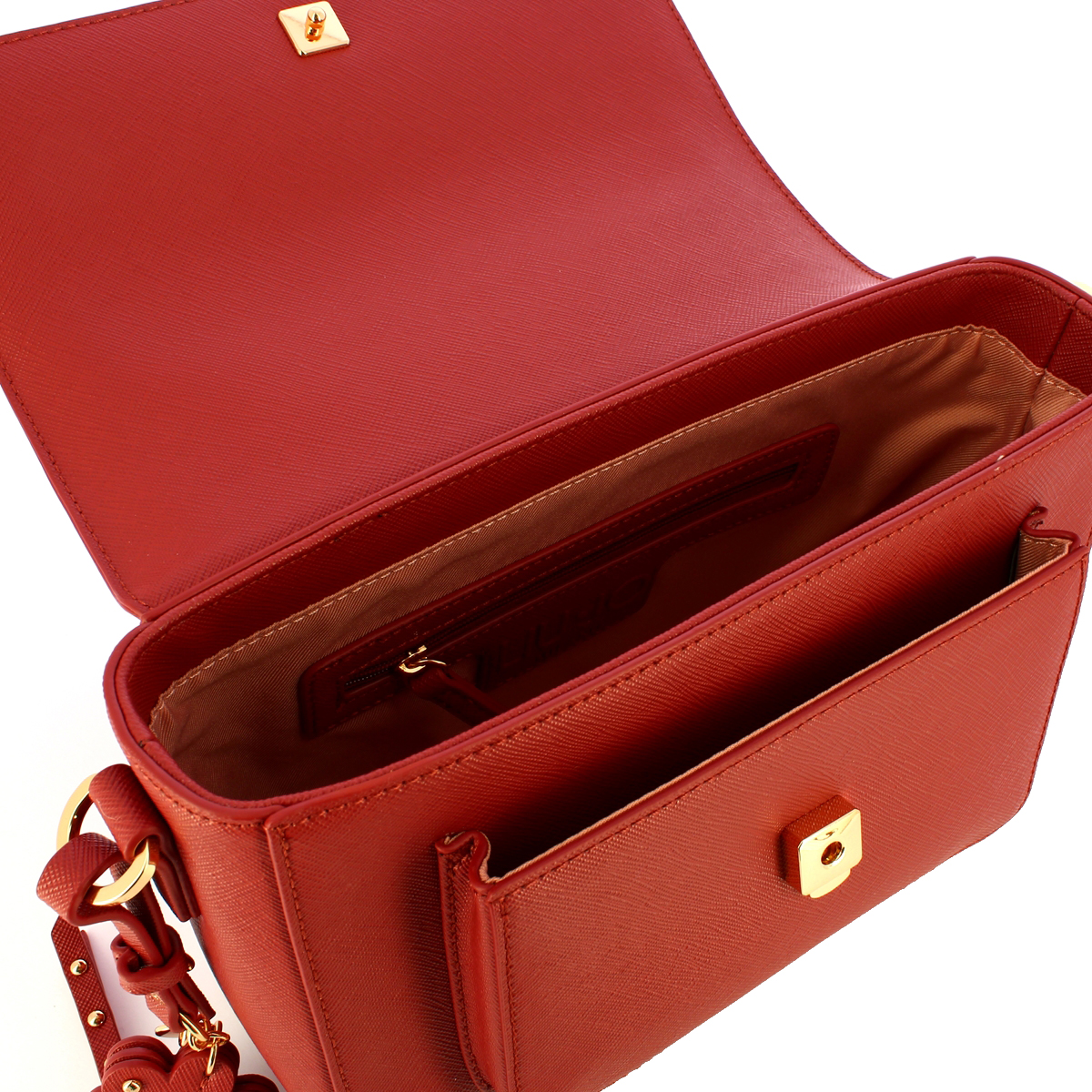 Liu Jo Borsa a tracolla con charm Red Tea - 5