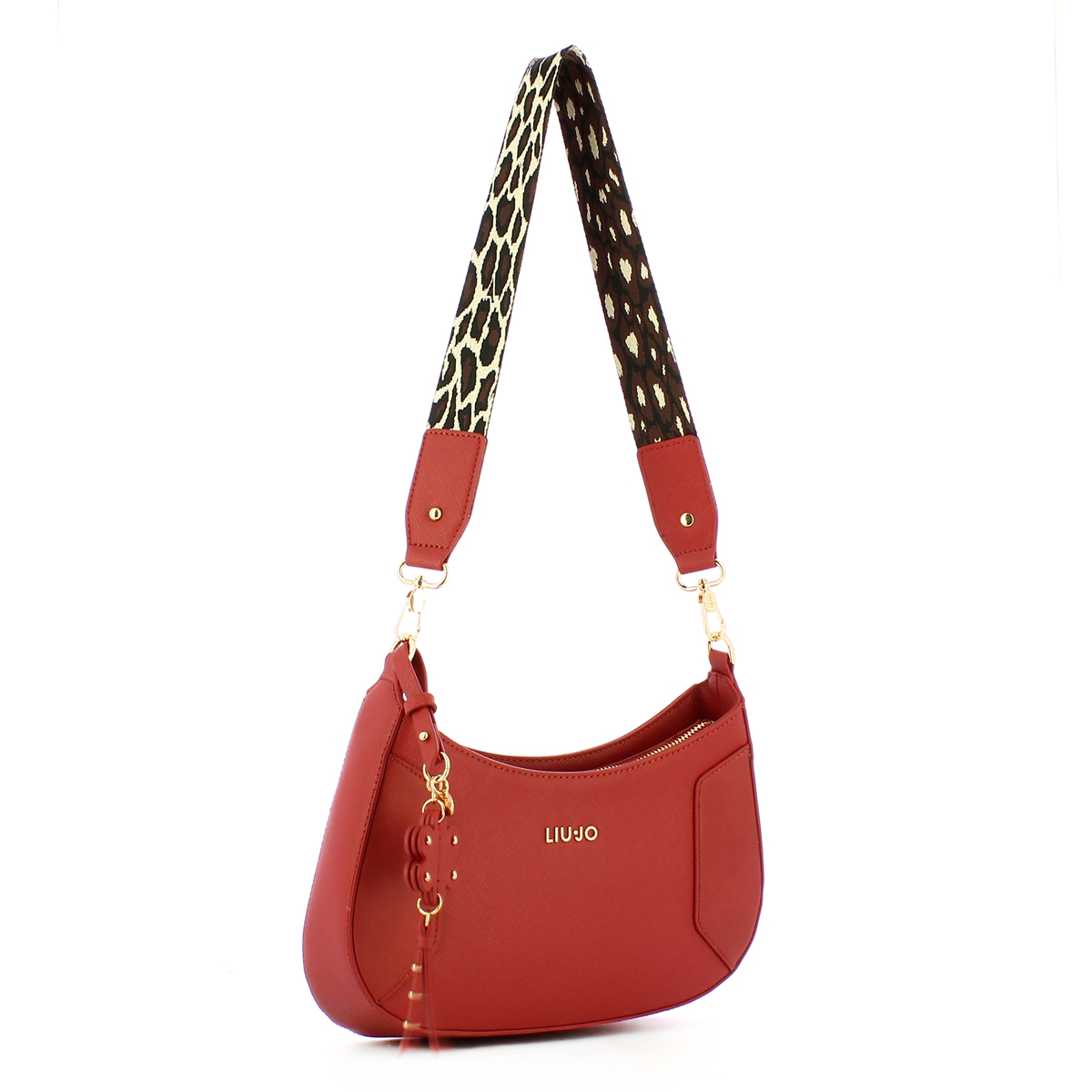 Liu Jo Borsa a spalla con charm Red Tea - 2