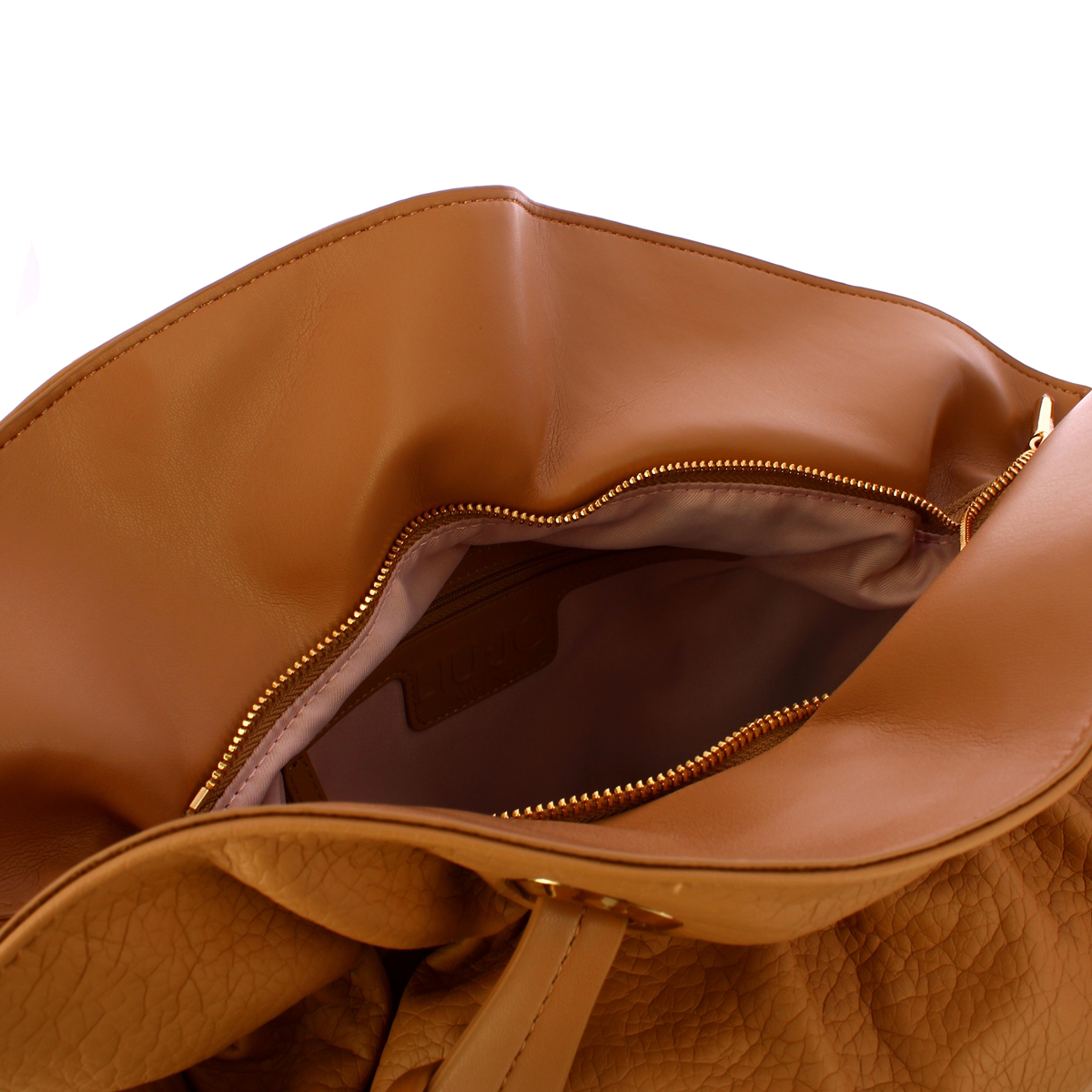 Liu Jo Borsa a spalla con arricciature Cammello - 5