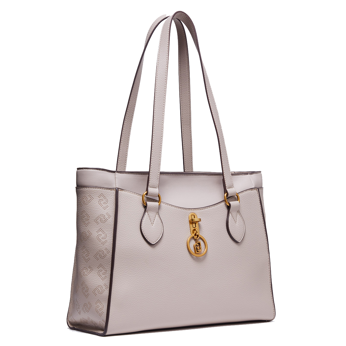 Liu Jo Shopper Ecosostenibile con charm Taupe - 2