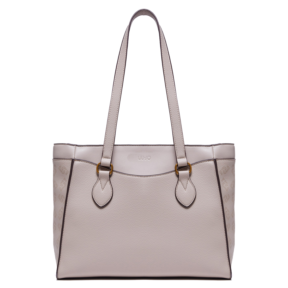 Liu Jo Shopper Ecosostenibile con charm Taupe - 3