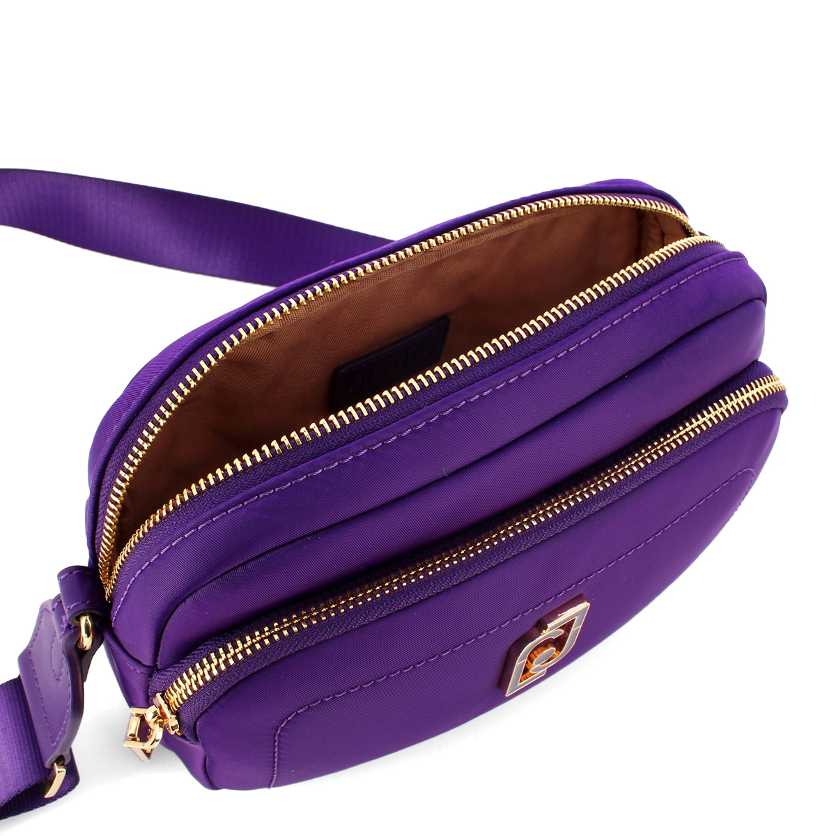 Liu Jo Borsa a tracolla Ecosostenibile in Nylon Ultra Violet - 4