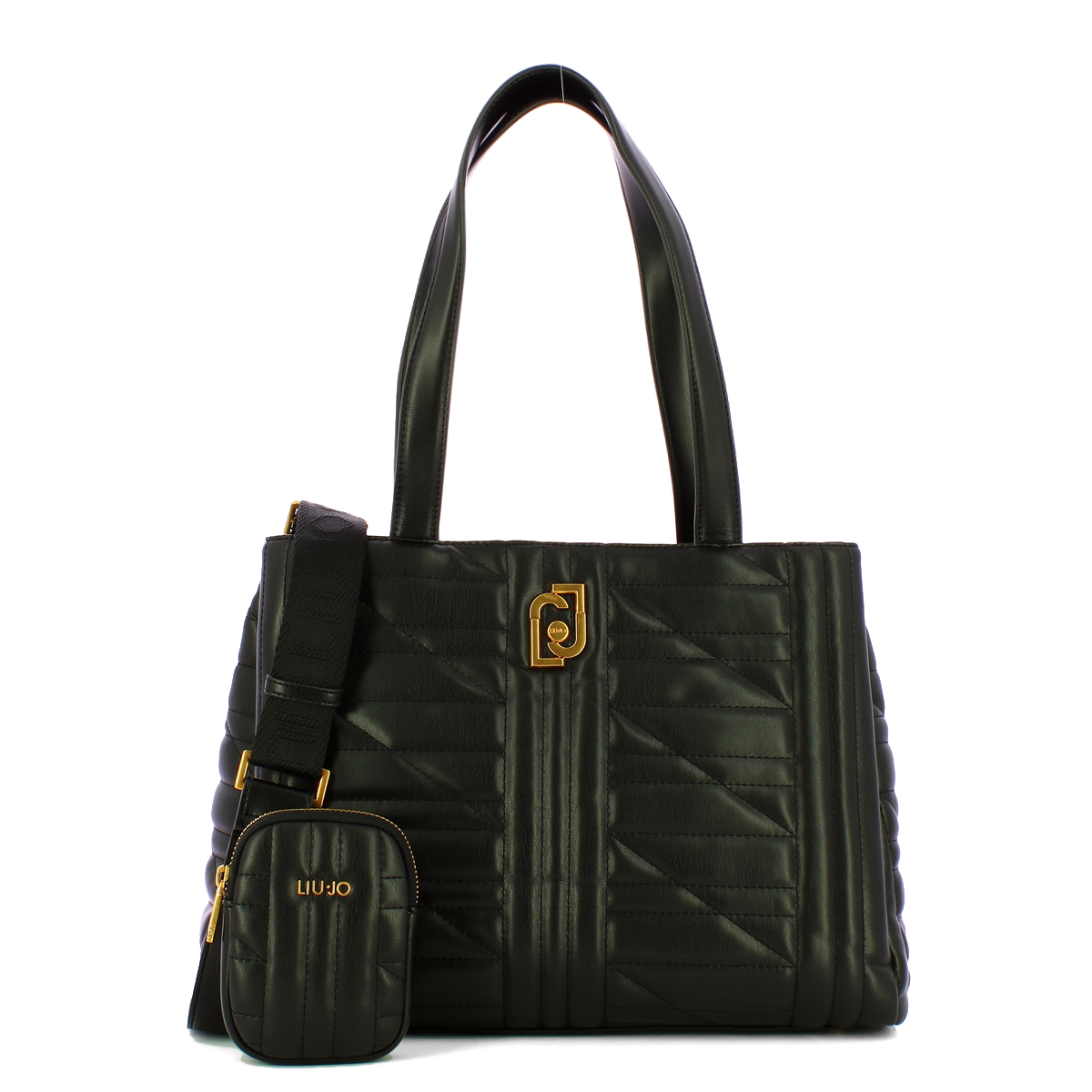 Liu Jo Shopper Ecosostenibile matelassè Black - 4