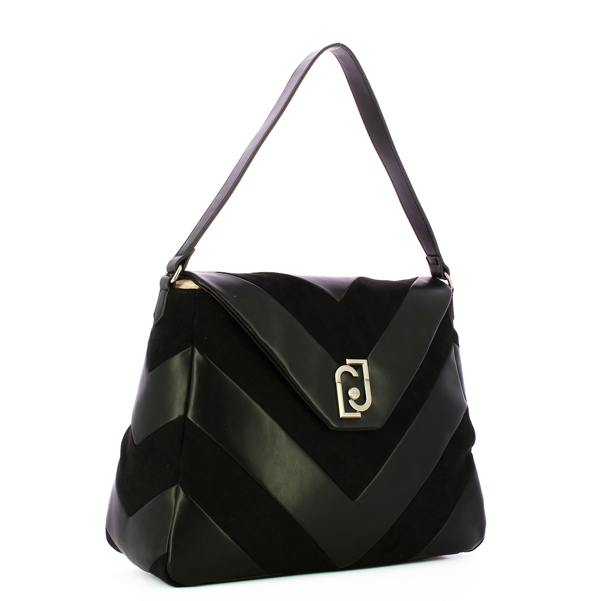 Liu Jo Borsa a spalla Patchwork Black - 2