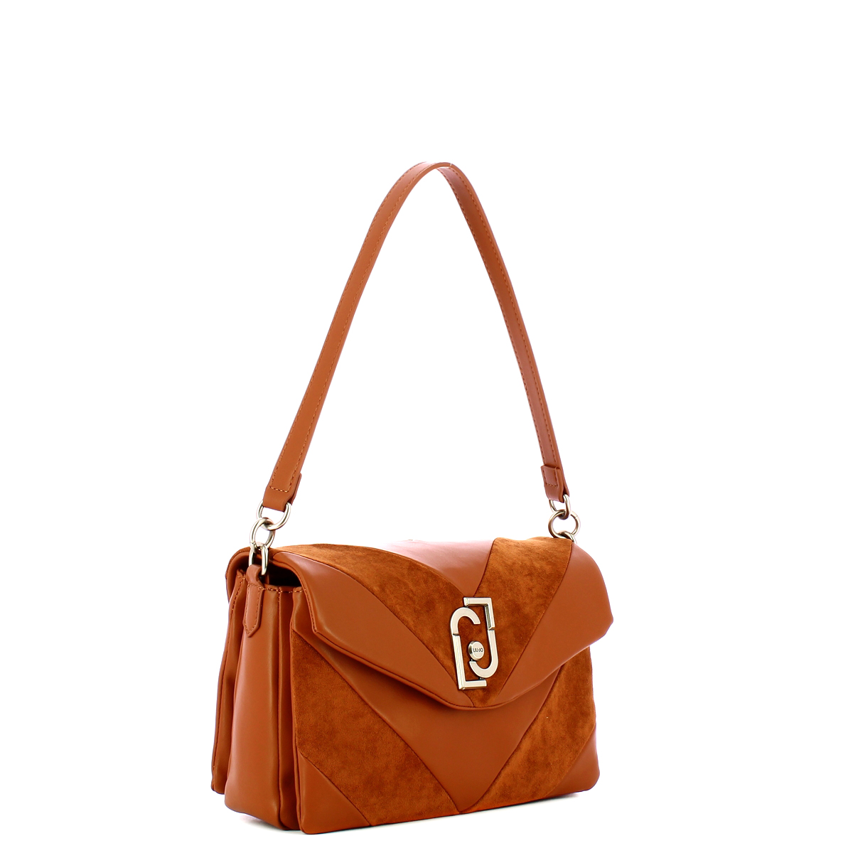 Liu Jo Borsa a tracolla Patchwork Bronze Caramel - 2