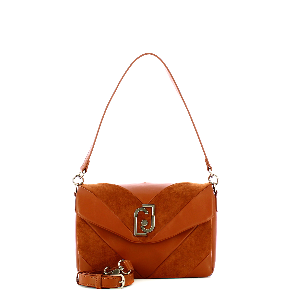 Liu Jo Borsa a tracolla Patchwork Bronze Caramel - 4