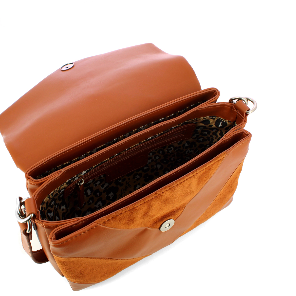 Liu Jo Borsa a tracolla Patchwork Bronze Caramel - 5