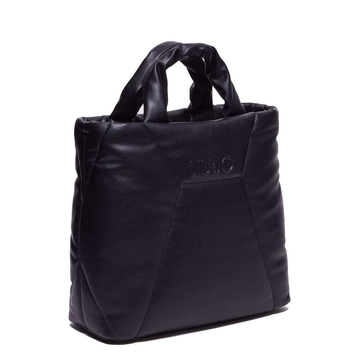 Liu Jo Borsa a mano Ecosostenibile puff Black - 2