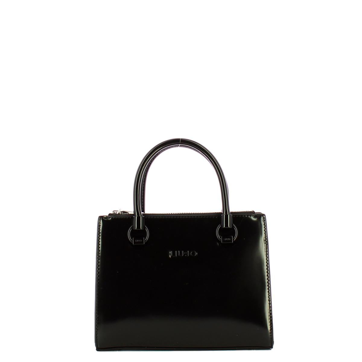 Liu Jo Borsa a mano Small in vernice Black - 1