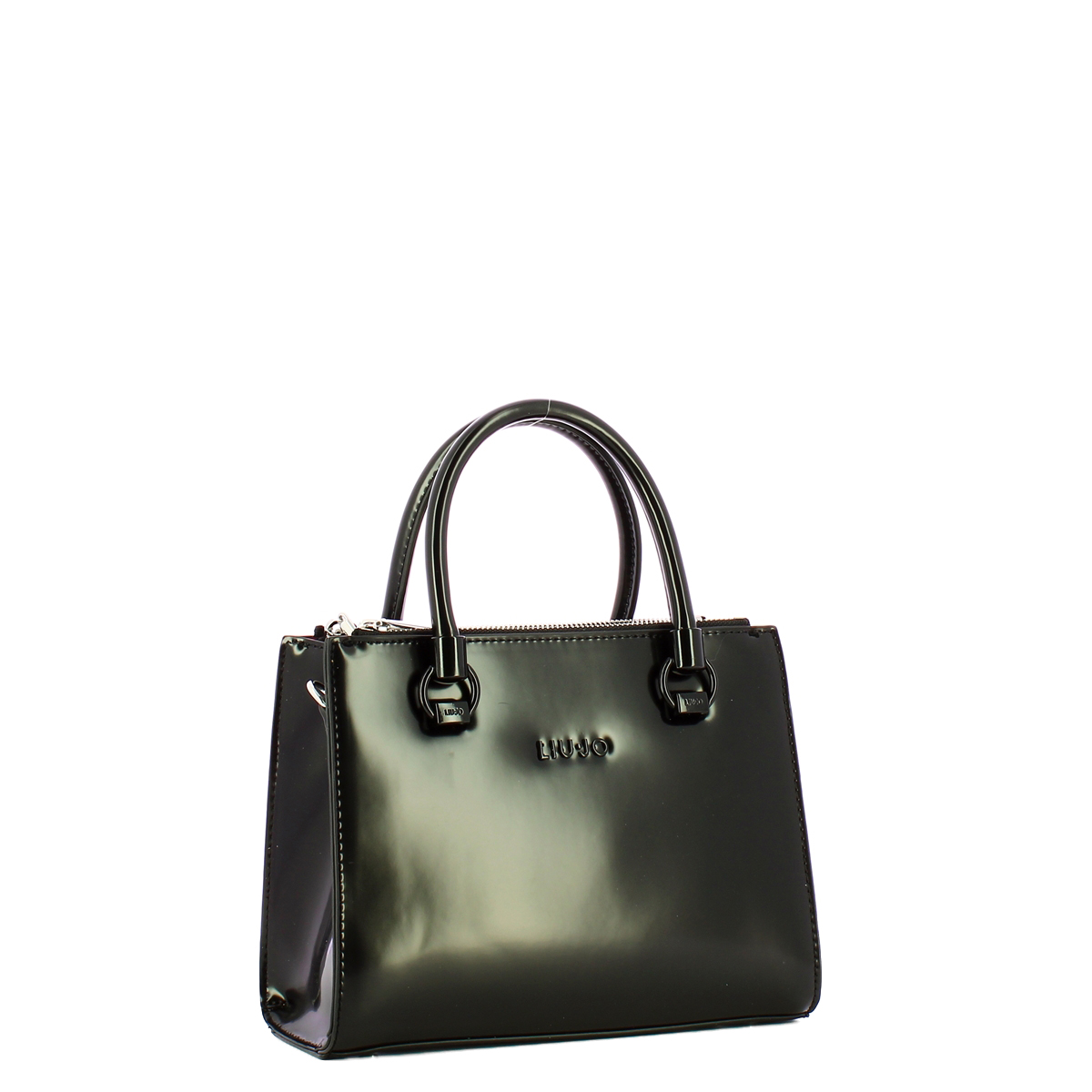 Liu Jo Borsa a mano Small in vernice Black - 2