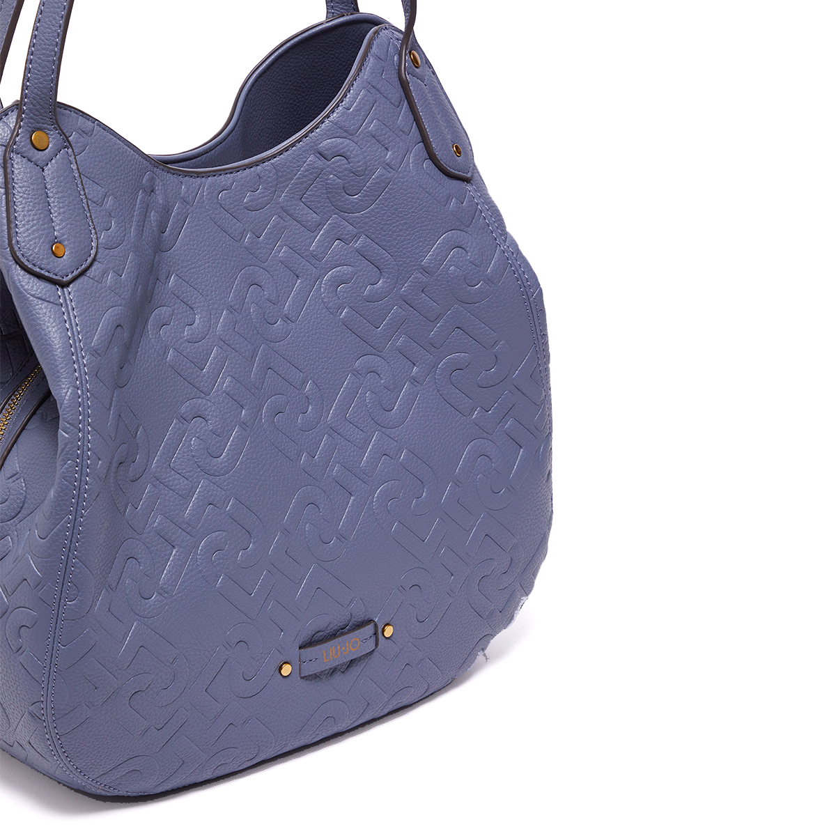 Liu Jo Borsa a spalla logata Blue Stone - 4