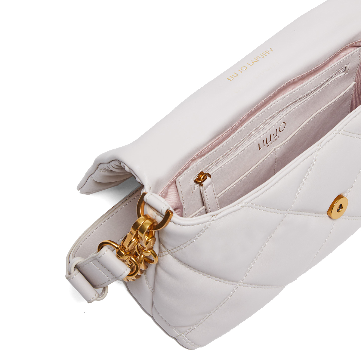 Liu Jo Borsa a spalla LaPuffy matelassé True Champagne - 5